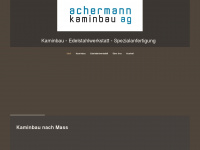 achermann-kaminbau.ch Webseite Vorschau
