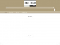 achimer-shop.de Webseite Vorschau
