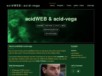 acid-vega.de Webseite Vorschau