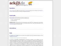 ack68.de Webseite Vorschau