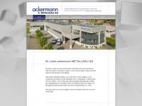 ackermann-metallbauag.ch Webseite Vorschau