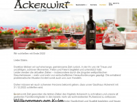 ackerwirt.at Webseite Vorschau