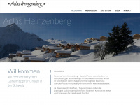 aclasheinzenberg.ch Webseite Vorschau