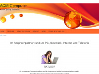 acm-computer.de Webseite Vorschau