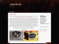 acme-net.de Webseite Vorschau