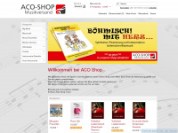 aco-shop.de Webseite Vorschau