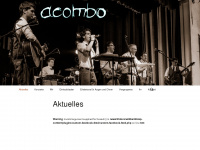 acombo-music.de Webseite Vorschau