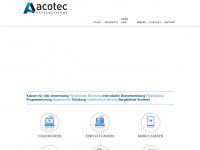 acotec.ch Webseite Vorschau