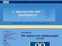 acr-1933.de Webseite Vorschau