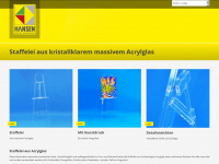 acryl-staffelei.de Webseite Vorschau