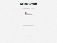 actec.ch Webseite Vorschau