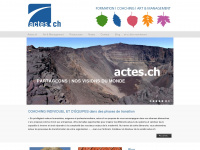 actes.ch Webseite Vorschau