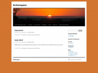 actionspass.de Webseite Vorschau