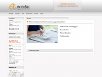 actiorat.de Webseite Vorschau