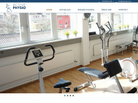 actiphysio.ch Webseite Vorschau