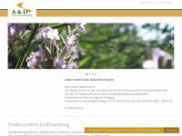 ad-aromamarketing.de Webseite Vorschau