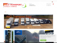 ad-transport.ch Webseite Vorschau