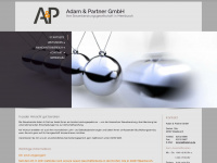 adam-p.de Webseite Vorschau