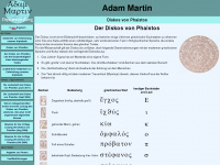adammartin.de Webseite Vorschau