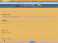 patrizierforum.net Webseite Vorschau
