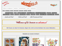 adcreativa.ch Webseite Vorschau