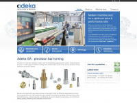 adeka.ch Webseite Vorschau
