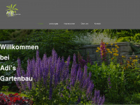 adisgartenbau.ch Webseite Vorschau