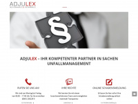 adjulex-unfall.de Webseite Vorschau