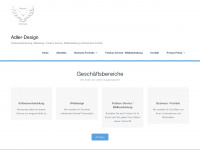 adler-design.de Webseite Vorschau