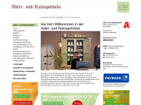 adler-ratsapotheke.de Webseite Vorschau