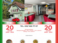 adlerpizza.ch Webseite Vorschau