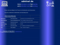 adminet.de Webseite Vorschau