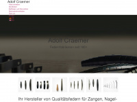 adolf-craemer.de Webseite Vorschau