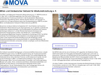 mova-online.de Webseite Vorschau