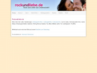 rockundliebe.de Webseite Vorschau