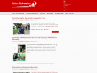 urw-badminton.at Webseite Vorschau
