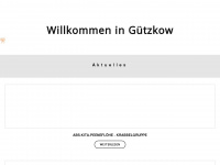 guetzkow.de Webseite Vorschau