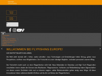 flyfishingeurope.de Webseite Vorschau
