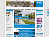 cvag.de Webseite Vorschau