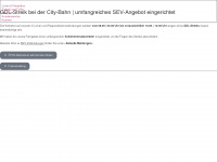 city-bahn.de Webseite Vorschau