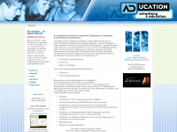 aducation.at Webseite Vorschau