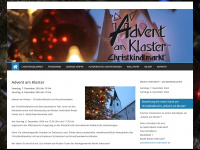advent-am-kloster.de Webseite Vorschau