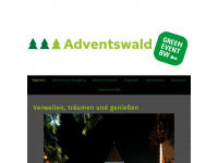 adventswald.de Webseite Vorschau