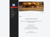 advokatur-eymann.ch Webseite Vorschau