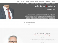 advolippuner.ch Webseite Vorschau