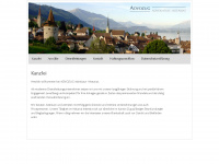 advozug.ch Webseite Vorschau