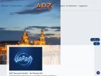 adz-personal.de Webseite Vorschau