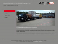 aecs-services.de Webseite Vorschau