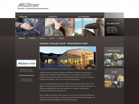 muellner-stein.de Webseite Vorschau