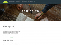 aelligs.ch Webseite Vorschau